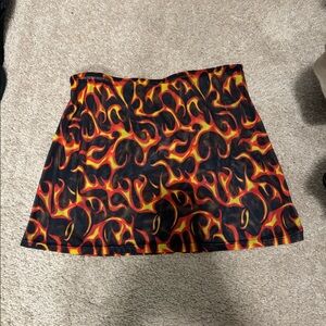 Rave with Mi Gente Mesh Skirt